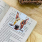 Bull Terrier Magnetic Bookmark