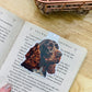 Brown Springer Spaniel Magnetic Bookmark