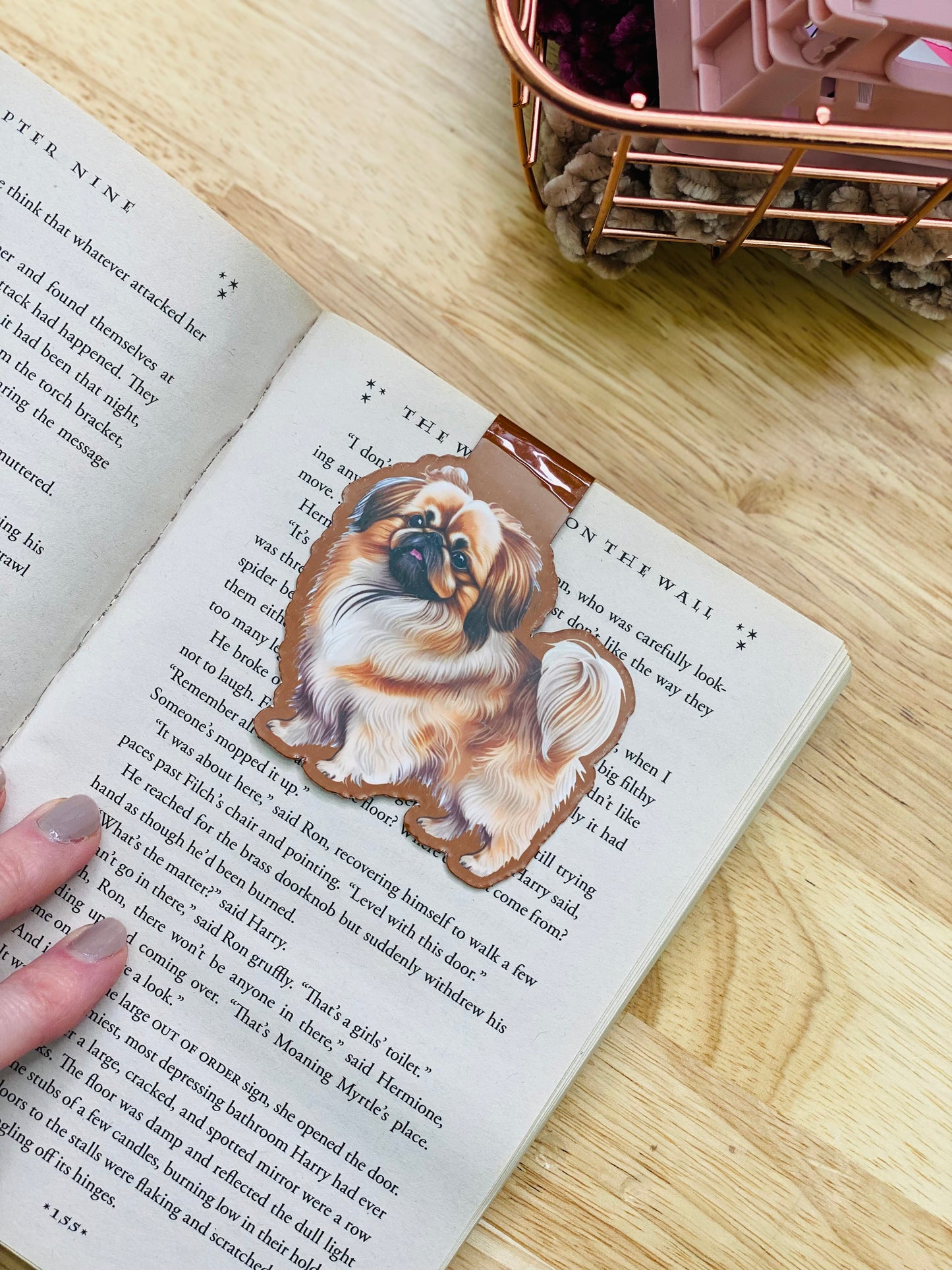 Pekingese Magnetic Bookmark