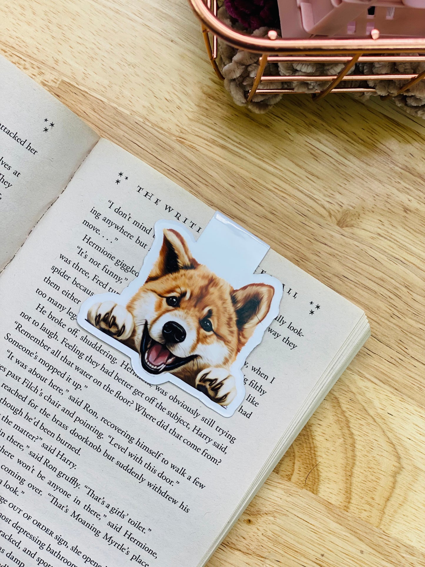 Akita Magnetic Bookmark