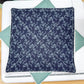2-Pack Terry Cotton Dish Cloth Navy Leaf