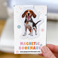 Treeing Walker Coonhound Magnetic Bookmark