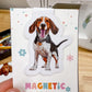 Treeing Walker Coonhound Magnetic Bookmark