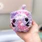 Pink & Purple Crochet Cat Plushie