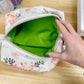 Boho Floral Blush Large Quilted Boxy Bag