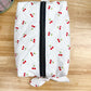 Red Cherry Dot Large Quilted Boxy Bag