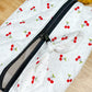 Red Cherry Dot Large Quilted Boxy Bag