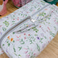 Boho Wildflower Quilted Boxy Bag