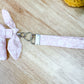 Floral Fabric Keychain