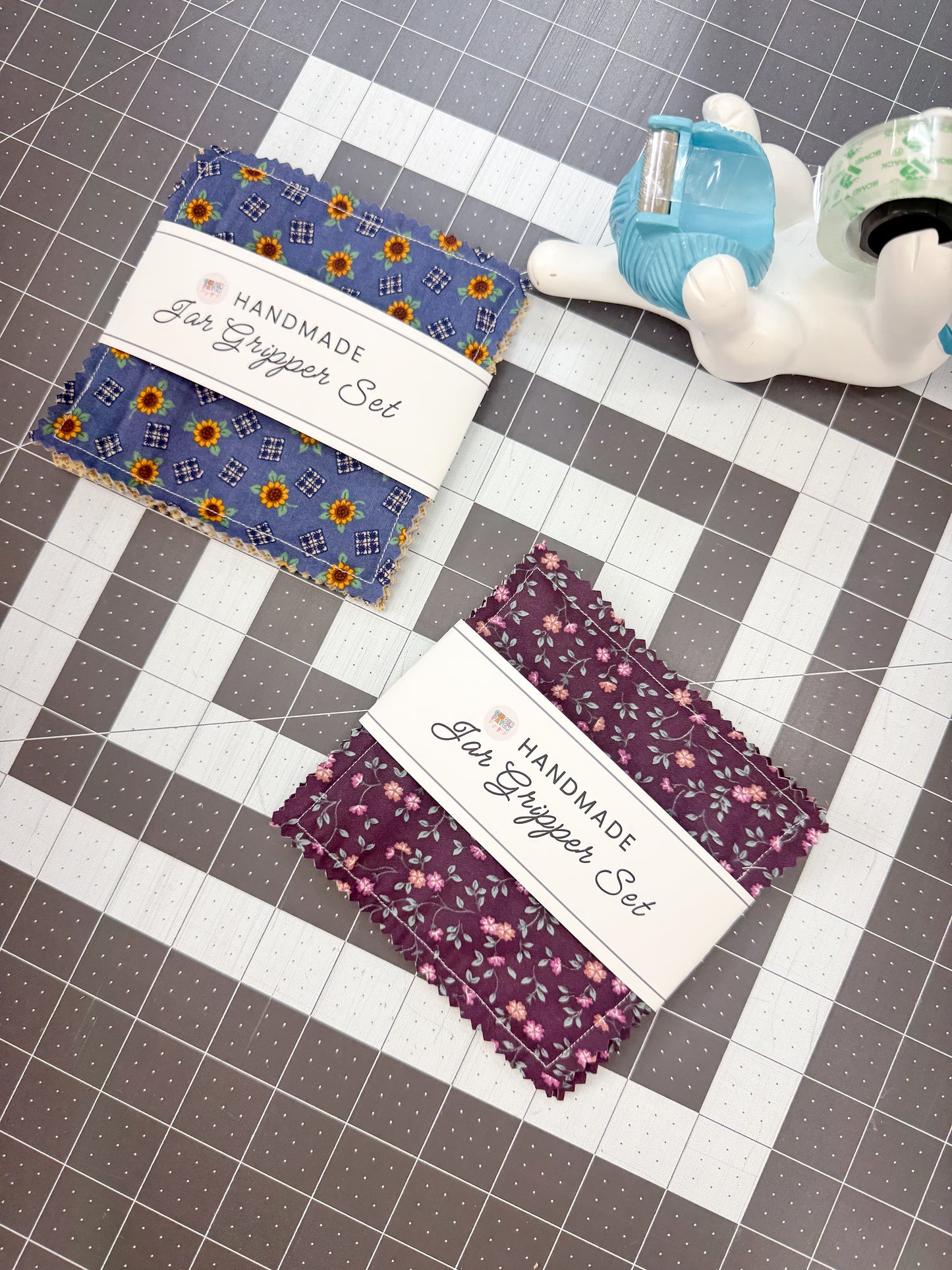 PRINTABLE Jar Gripper Wrap Labels | Downloadable PDF