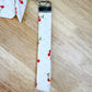 Cherry Boho Fabric Keychains
