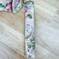 Trendy Quilted Fabric Keychains