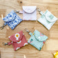 Floral Earbuds Case Keychain