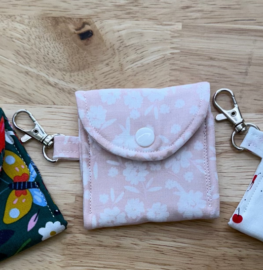 Light Pink AirPods Case Keychain