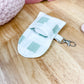 Floral Earbuds Case Keychain