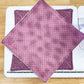 2-Pack Terry Cotton Dish Cloth Dark Purple