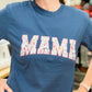 MAMA Floral Navy T-Shirt