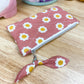 Daisy Flat Quilted Bow Pouch