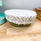 Reversible Bowl Cover LARGE Ditsy Green Floral