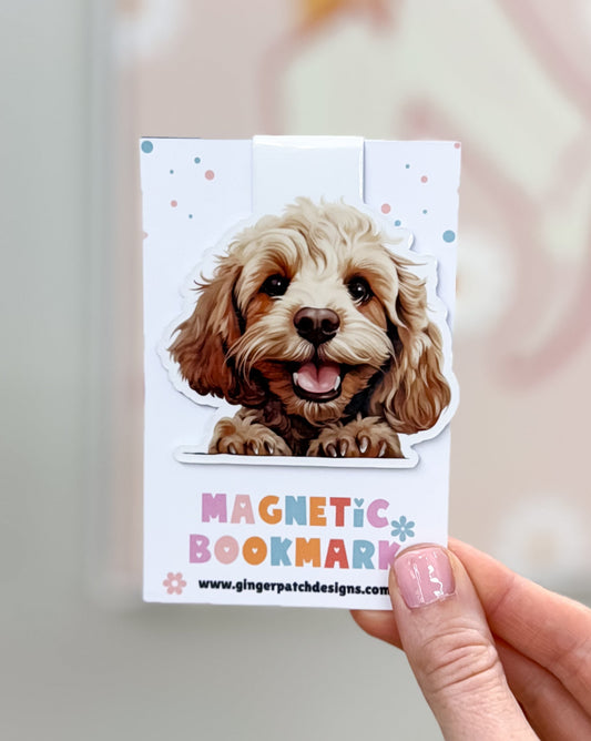 Cockapoo Magnetic Bookmark