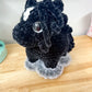 Black Pony Crochet Plushie