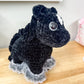 Black Pony Crochet Plushie