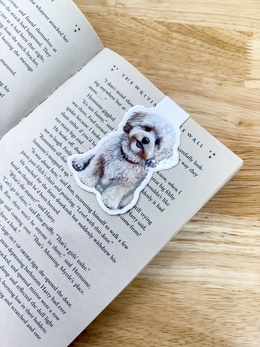 Maltese Magnetic Bookmark
