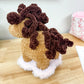 Brown Pony Crochet Plushie
