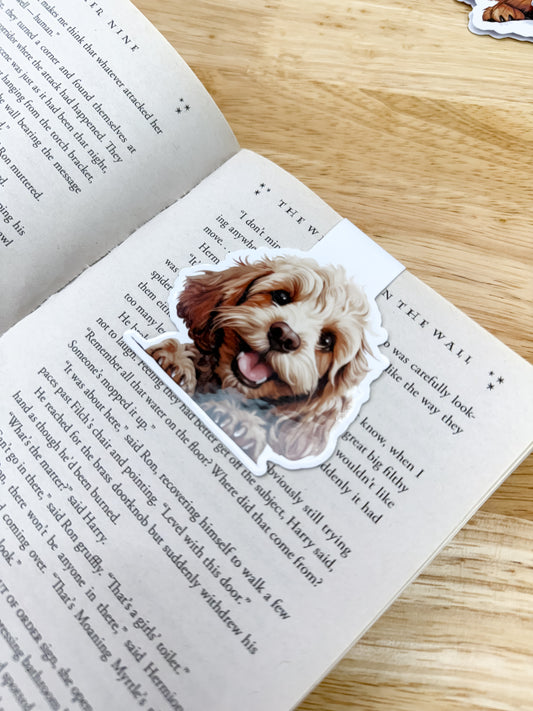 Cockapoo Magnetic Bookmark