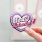 Easily Distracted Sticker