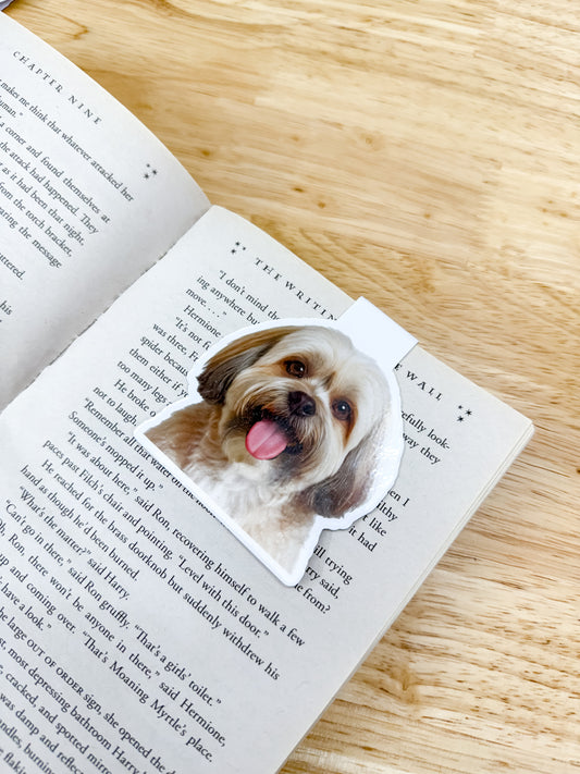 Lhasa Apso Magnetic Bookmark