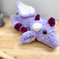 Purple Crochet Dragon Plushie