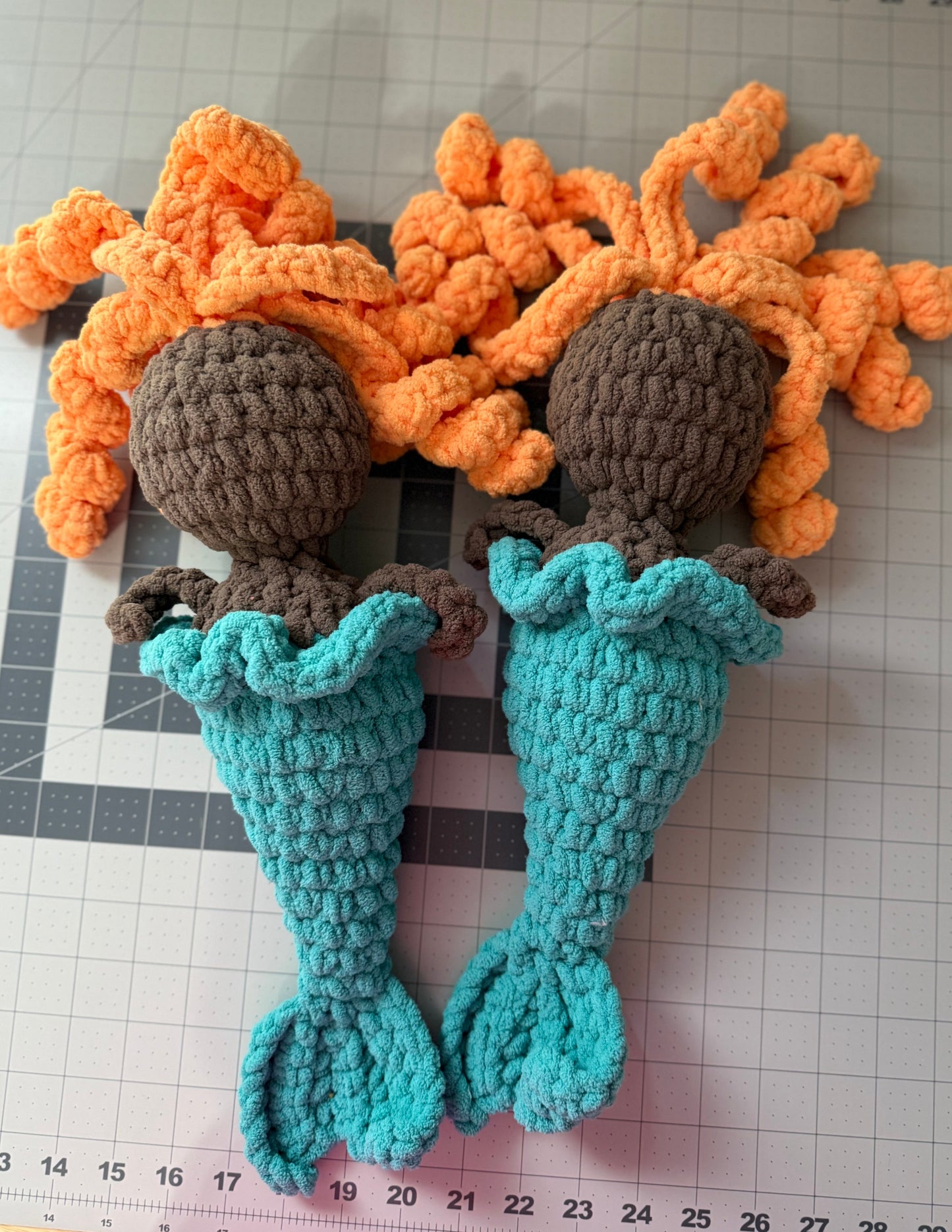 Mermaid Crochet Plushies