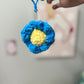 Daisy Flower Keychain