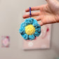 Daisy Flower Keychain