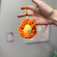 Daisy Flower Keychain