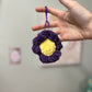 Daisy Flower Keychain