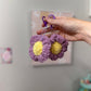 Daisy Flower Keychain