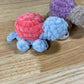 Mini Turtle Crochet Keychain