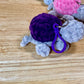 Mini Turtle Crochet Keychain