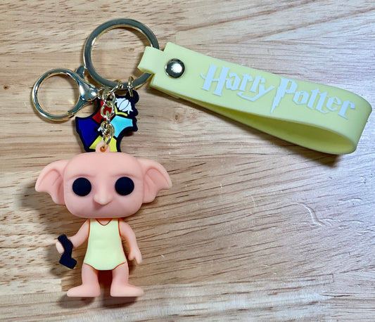 Dobby Silicone Keychain