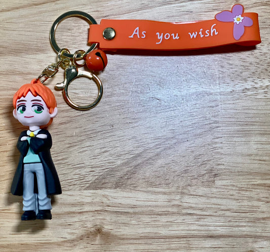 Ron Silicone Keychain