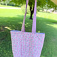 Charlotte Quilted Tote Strawberry Pink