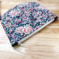 Vintage Quilted Flat Pouch Green Rose