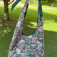 Gigi Quilted Slouchy Bag Hunter Green Rose