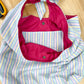 Gigi Large Slouchy Bag Beach Stripes