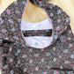 Gigi Slouchy Bag Small Brown Pink Floral