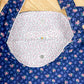Nana Adjustable Tote Bag Navy Pink Heart Floral