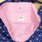 Nana Adjustable Tote Bag Navy Pink Heart Floral