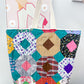 Charlotte Jumbo Quilted Tote Vintage Octagon 1
